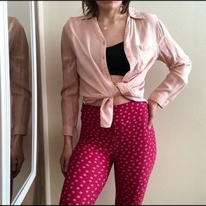 Pink Polka Dot LuLaRoe Leggings